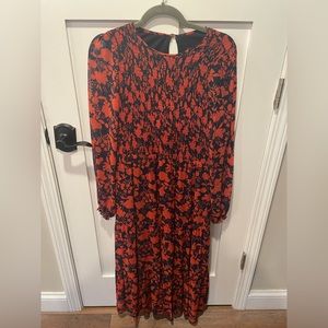 Julia Jordan Red and blue dress